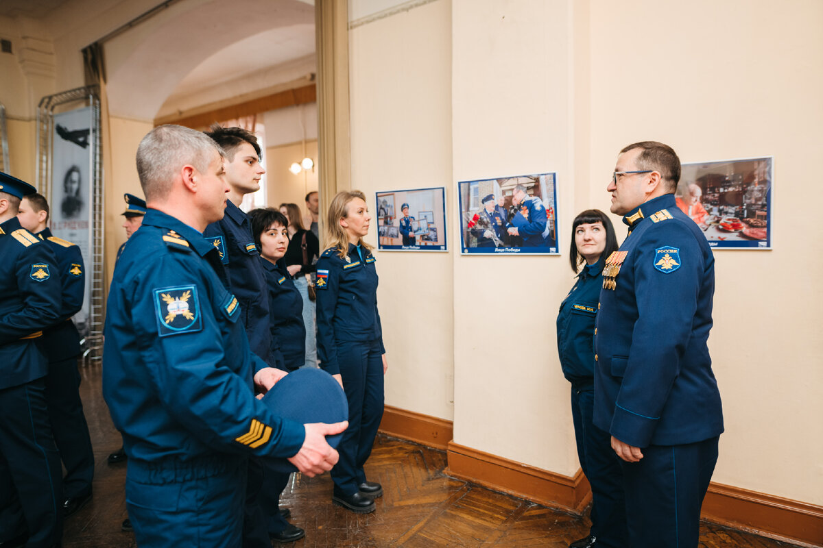 В Москве открылась персональная выставка фотографа Центрального офицерского клуба ВКС Ольги Шацкой «Лица Победы»