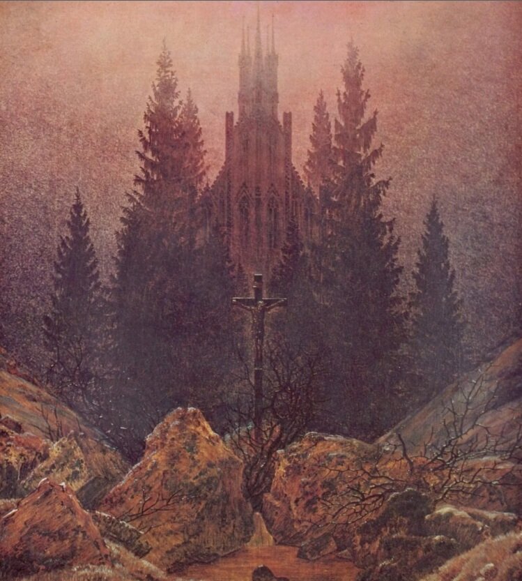 "Крест и собор в горах" 1812г.