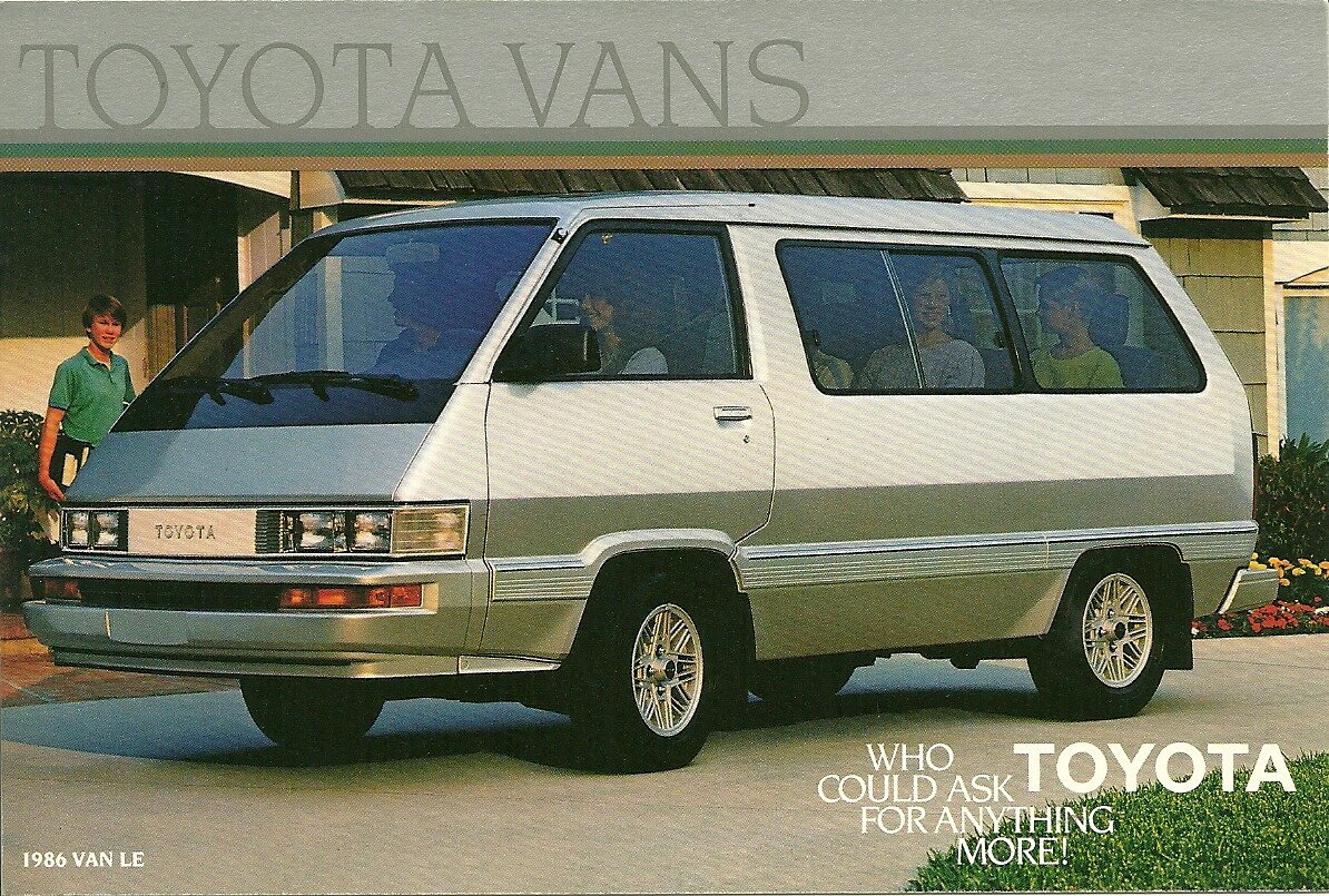 Vans 1986. Toyota van 1986. Toyota van Wagon. Минивэн Тойота 1986 2000. Toyota van 1986 Tuning.