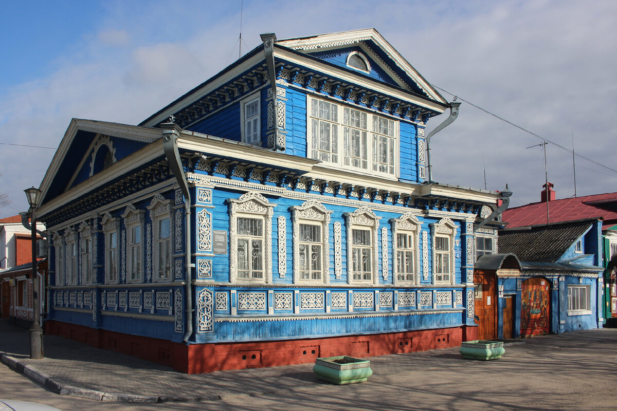 г. Городец (Нижегородская область) - последнее пристанище князя Александра  Невского. ТОП 50+ старинных зданий | Олег Еверзов | Дзен