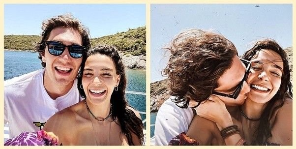 Июль 2020 г., Чешме: Джеди Осман и Эбру Шахин