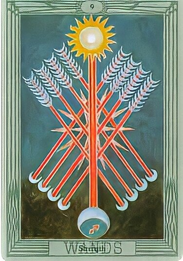 Девятка посохов