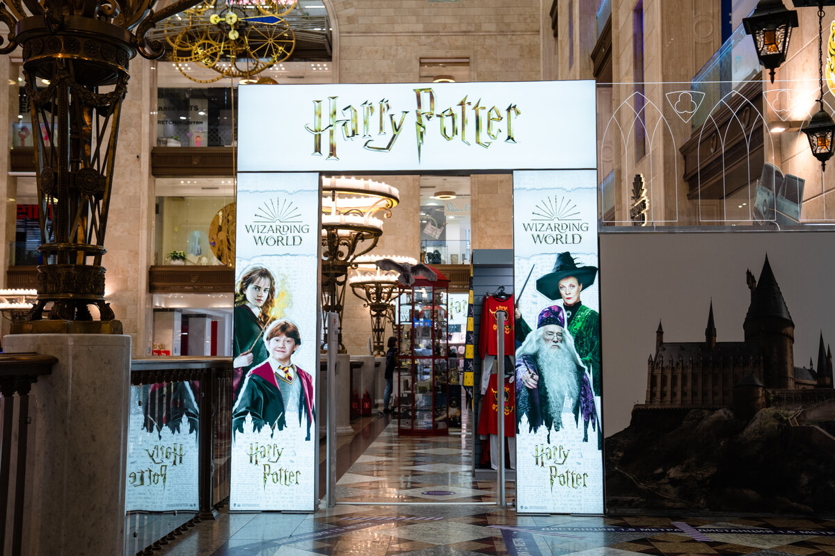 Harry Potter pop-up shop. ЦДМ, 2 этаж