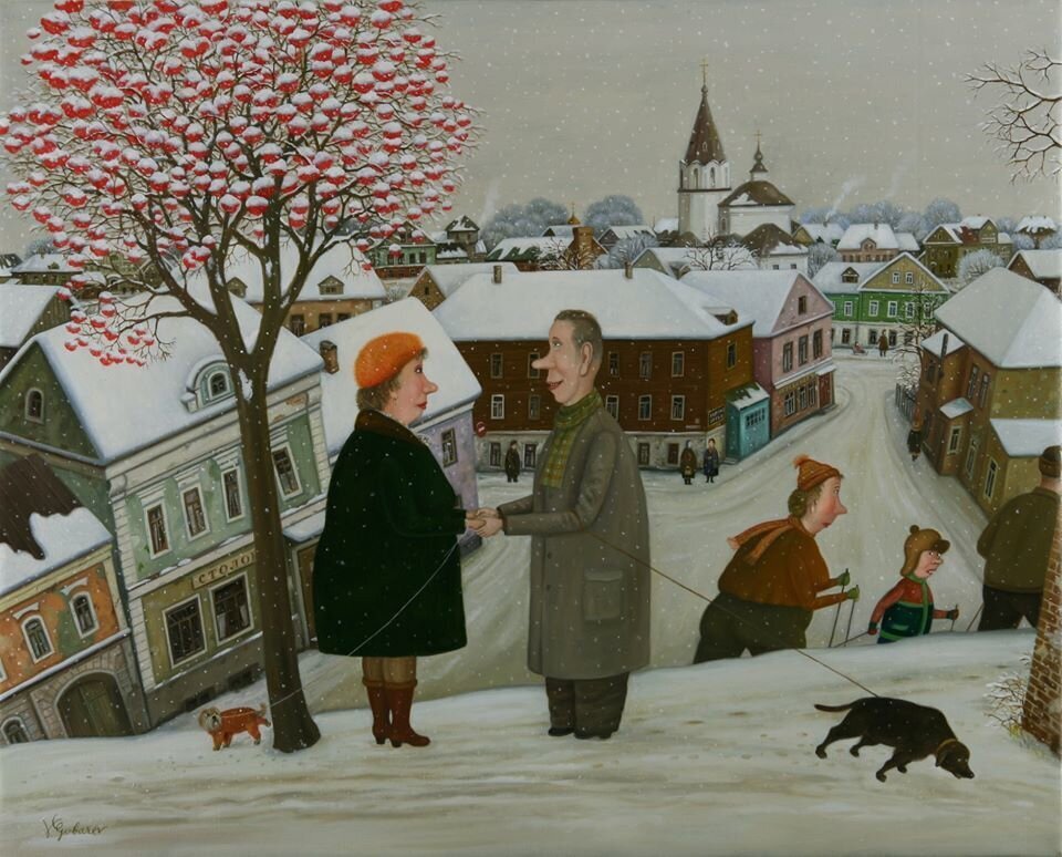 Художник Валентин Губарёв