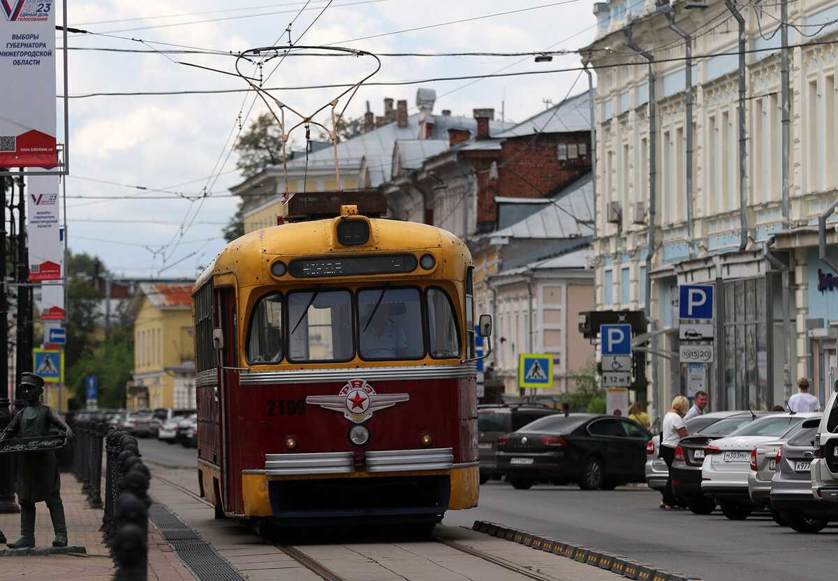 Ретро-трамвай в Нижнем Новгороде. Трамваи города. | ФотоОхота на автомобили  | Дзен