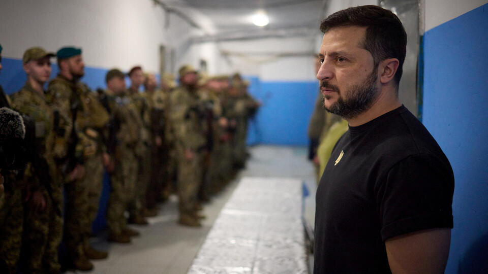 Фото: © Ukrainian Presidential Press Service/Handout via REUTERS