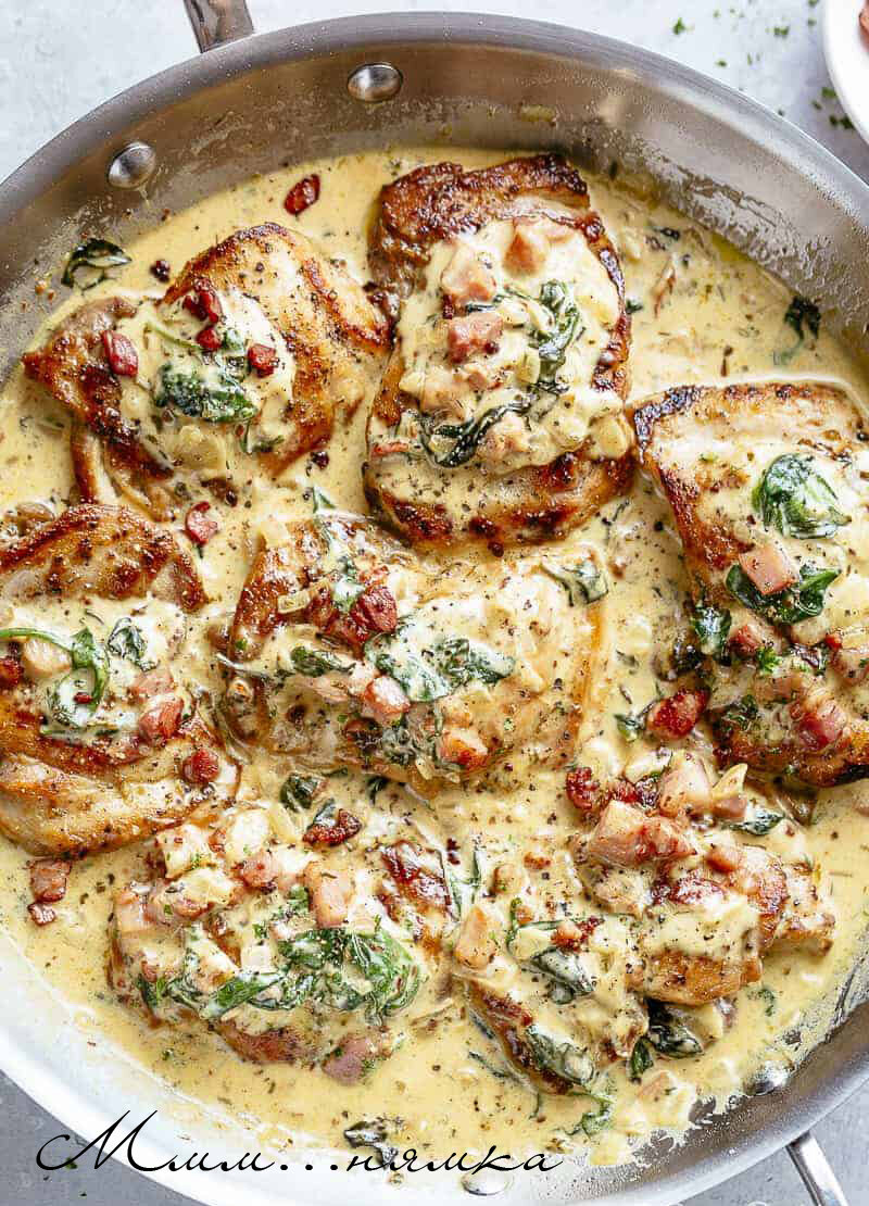 Сливочный Дижонский Цыпленок