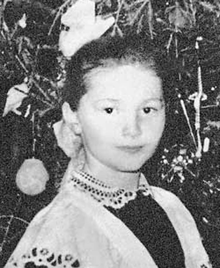 Алла Пугачева в 1961 году. Фото из личного архива