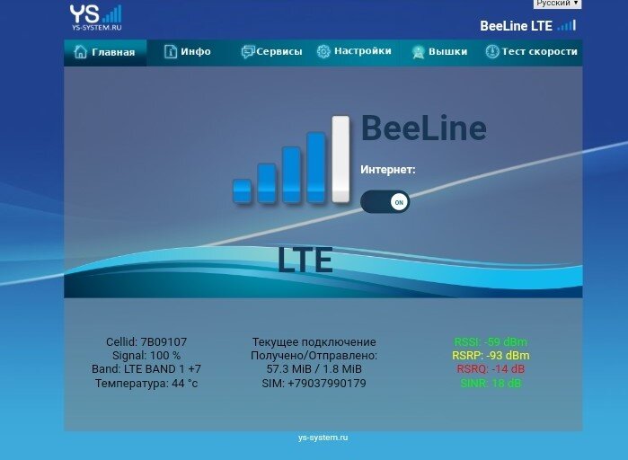 Lte сигнал интернета