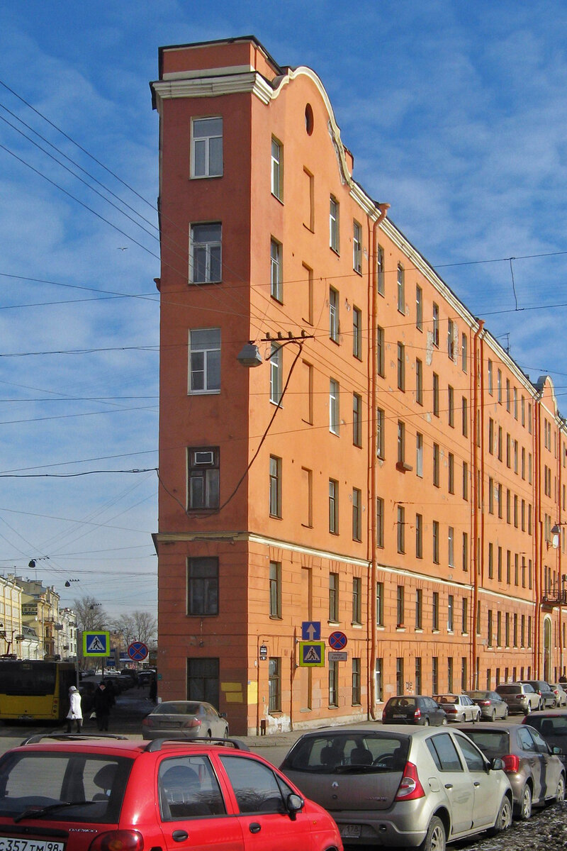 Дом утюг в санкт петербурге адрес