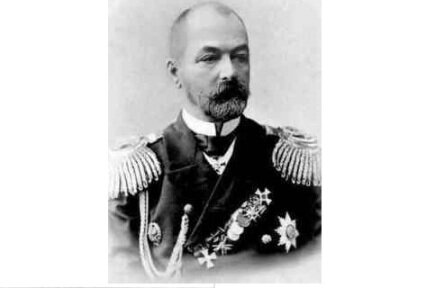 Командующий 2-й Тихоокеанской эскадрой адмирал З.П. Рожественский