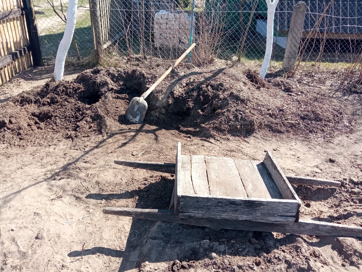 Куча созревшего компоста