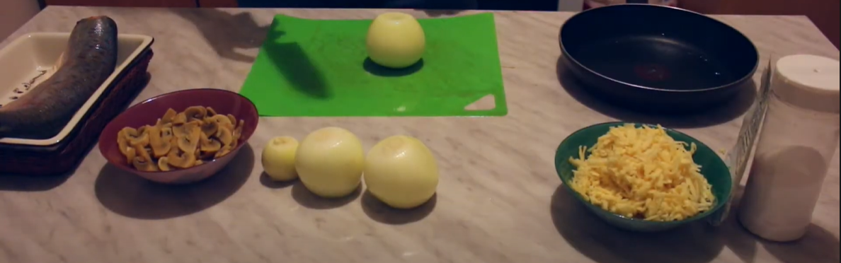 Подготовим все продукты