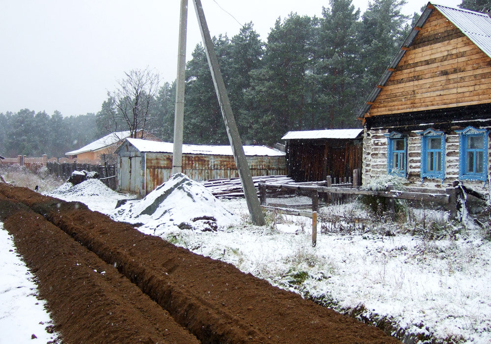 По нашей улице тянут газ