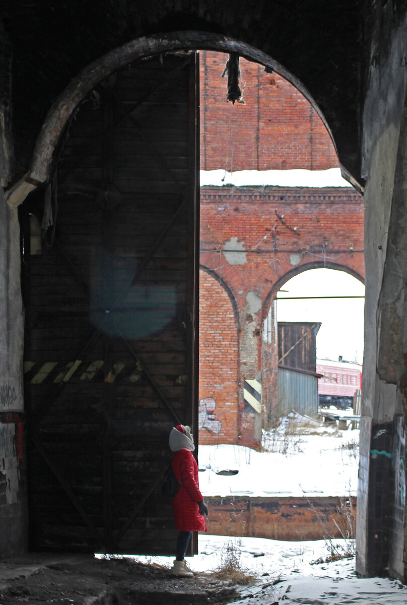 Круглое локомотивное депо на станции Малая Вишера