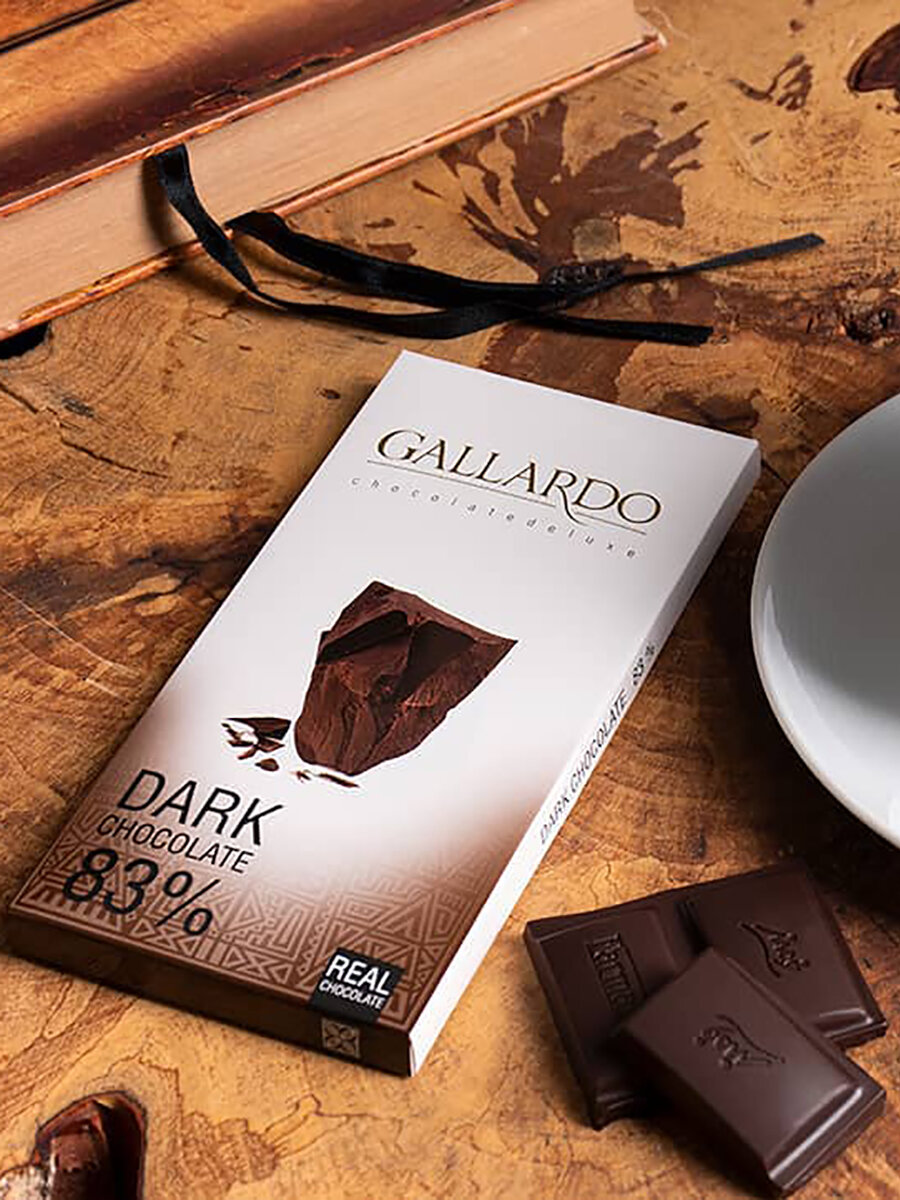 Шоколад изготовлен из высококачественных эфиопских какао-бобов. 