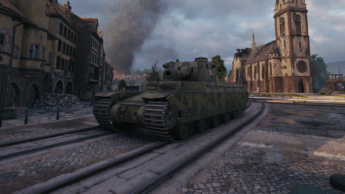 Скриншот из игры World of Tanks