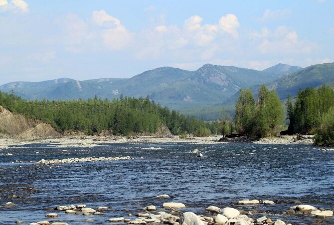 Якутия, рыбалка на реке Лена