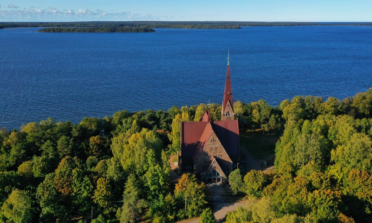 Кирха Святой Марии Магдалины. Приморск. Берёзовый архипелаг