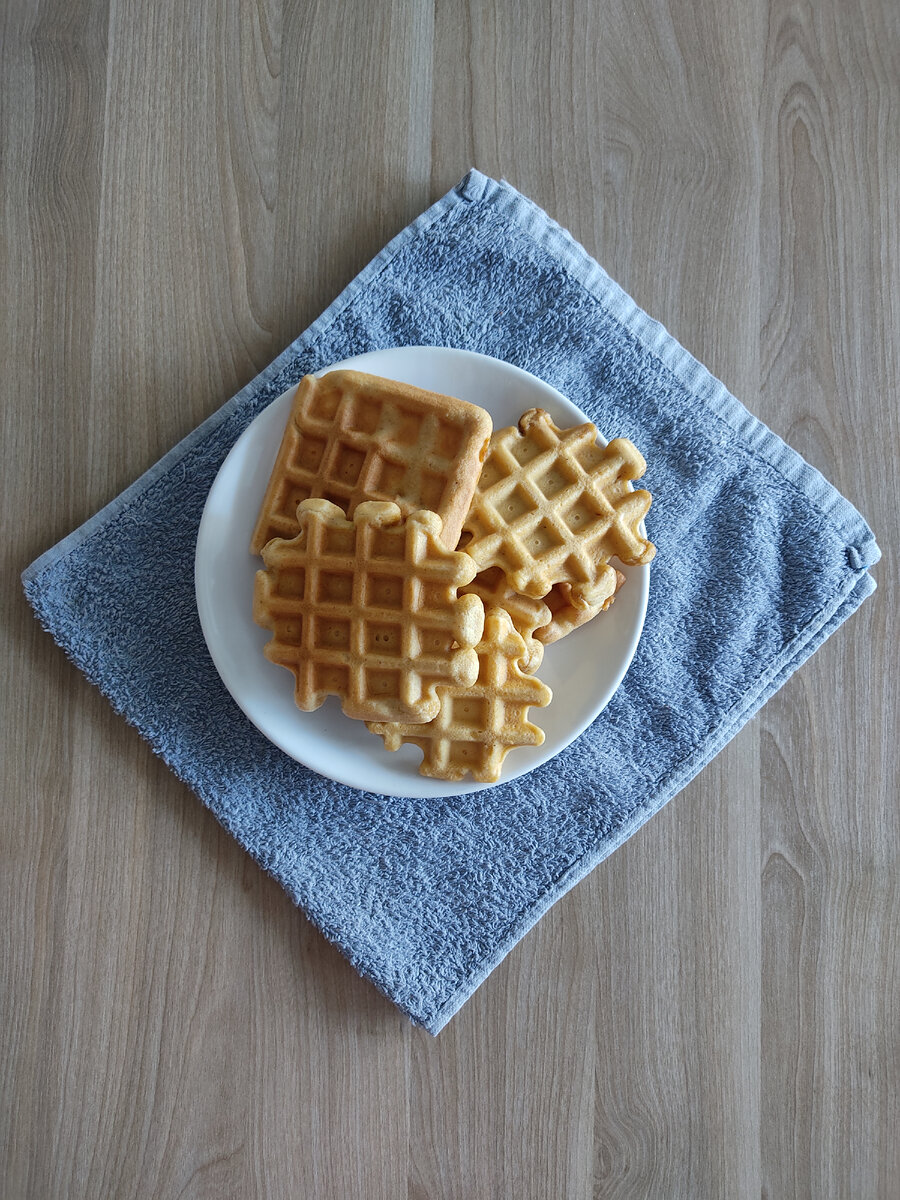 Вафли моего исполнения)