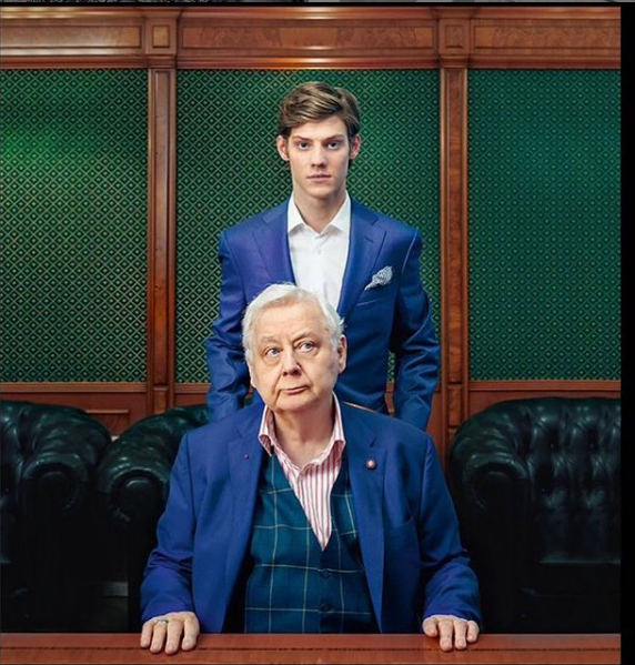 Олег и Павел Табаковы.https://www.instagram.com/tabakov_pavel/