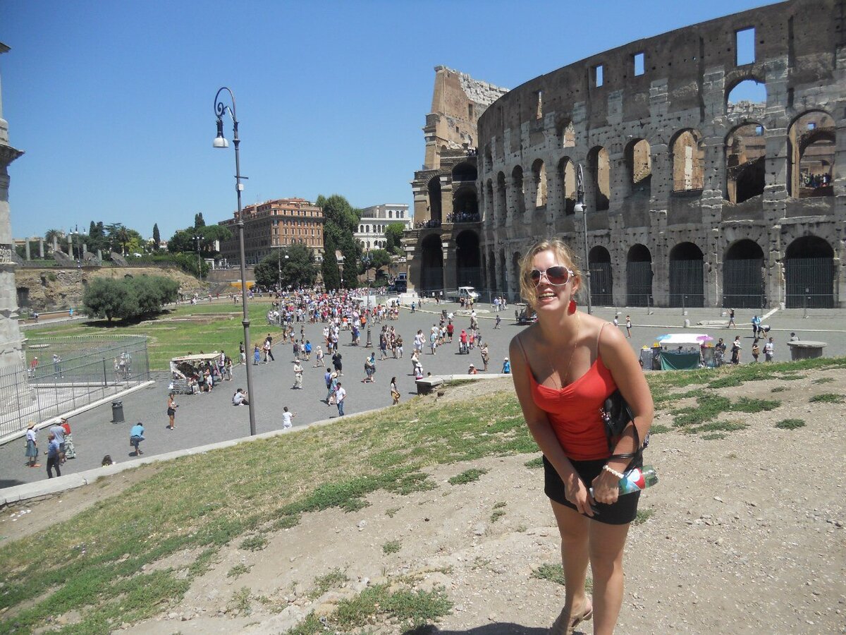 Это вам не с Лениным фотографироваться... Оксана Ликаева, фото из личных архивов.