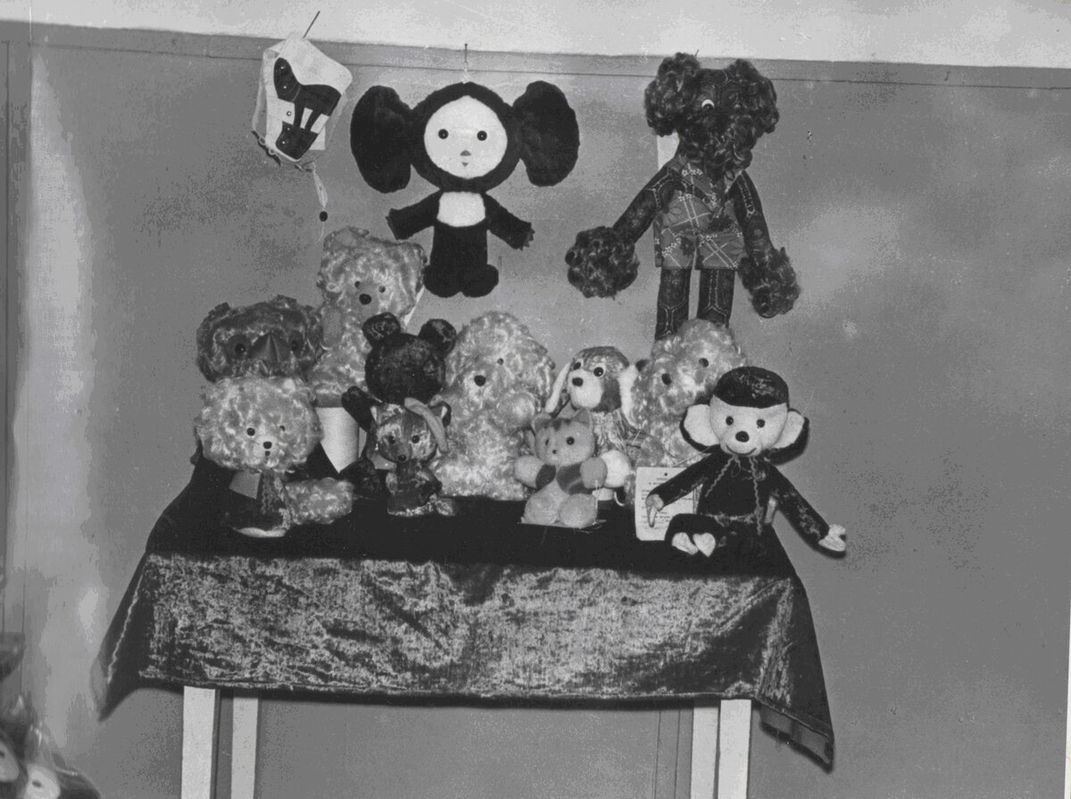 Игрушки времен СССР Сокольской фабрики игрушки. Фото из открытых источников. 