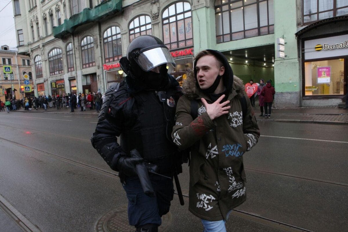 протесты в Москве