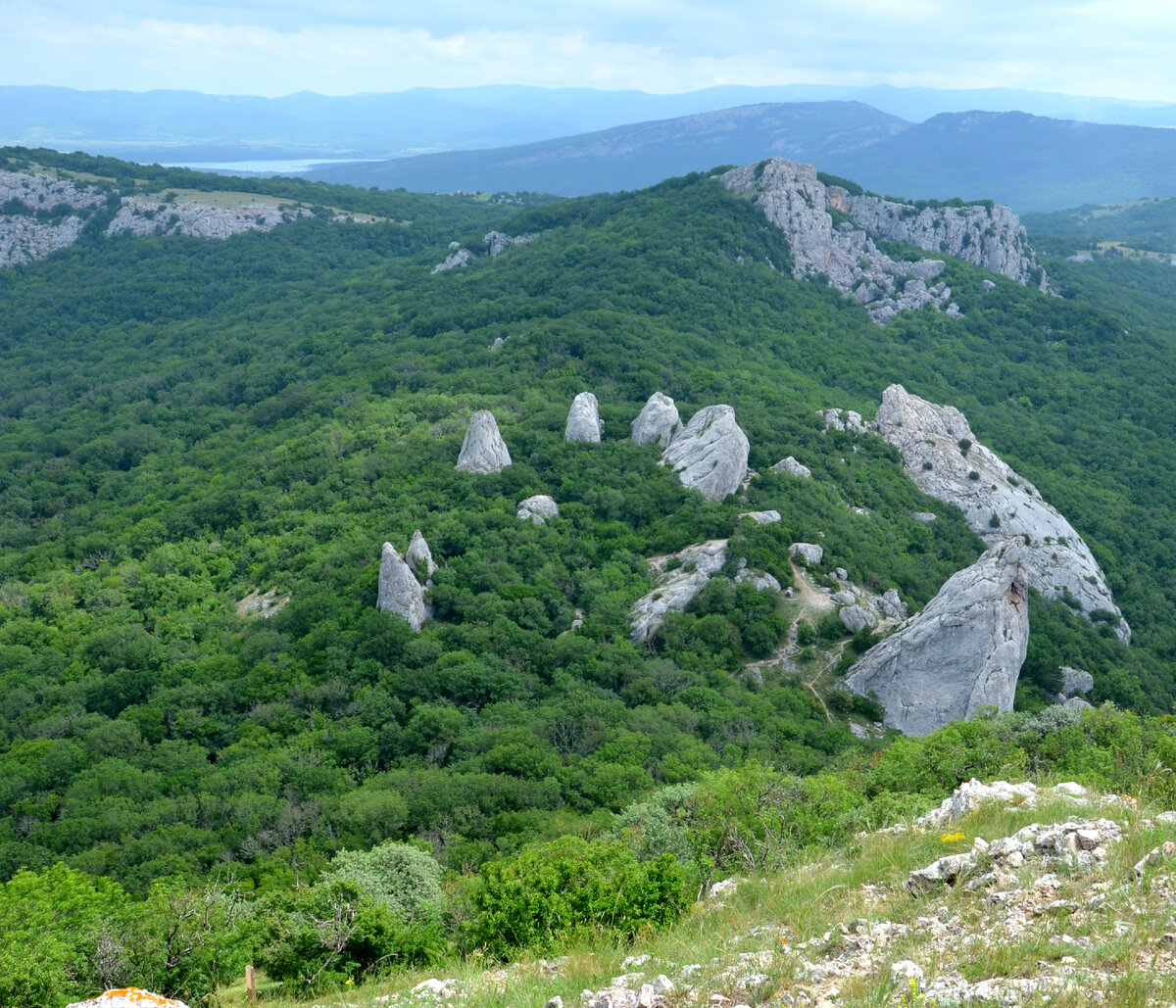 гора спящий монах в крыму