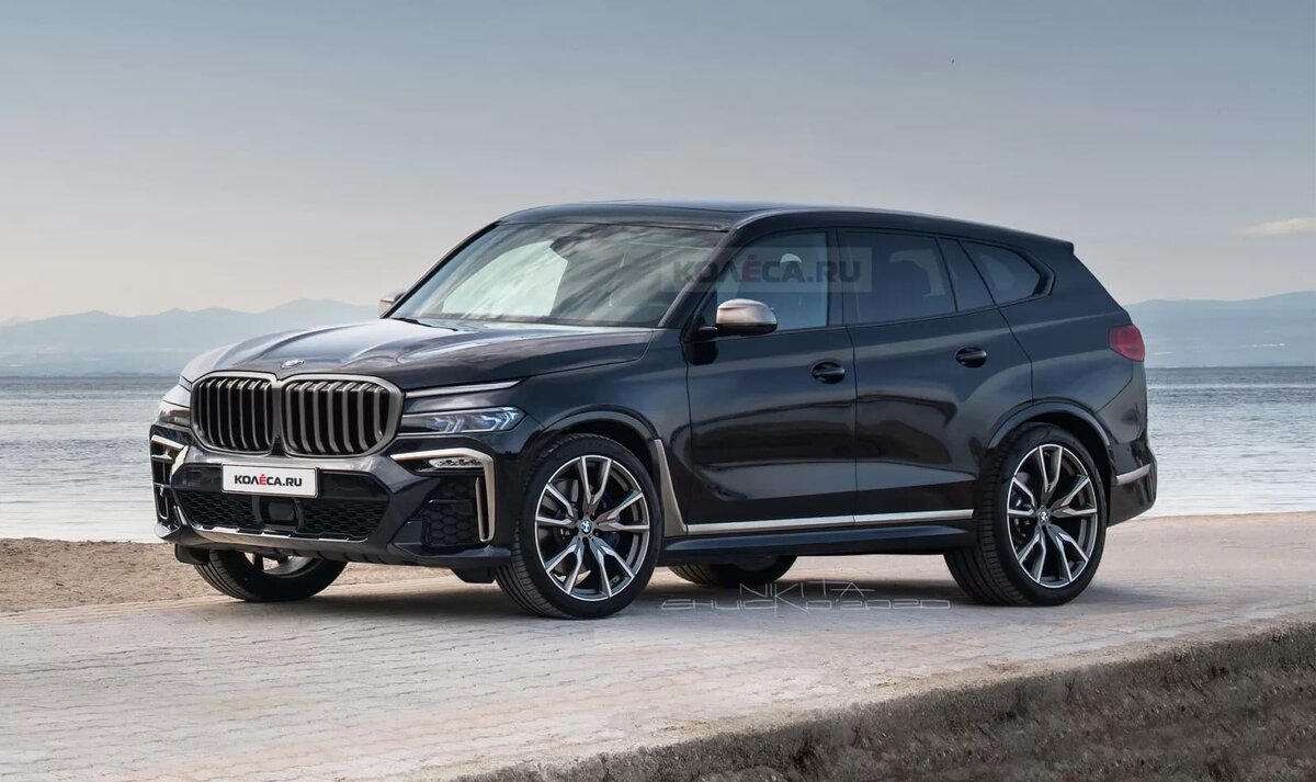 BMW x8 салон