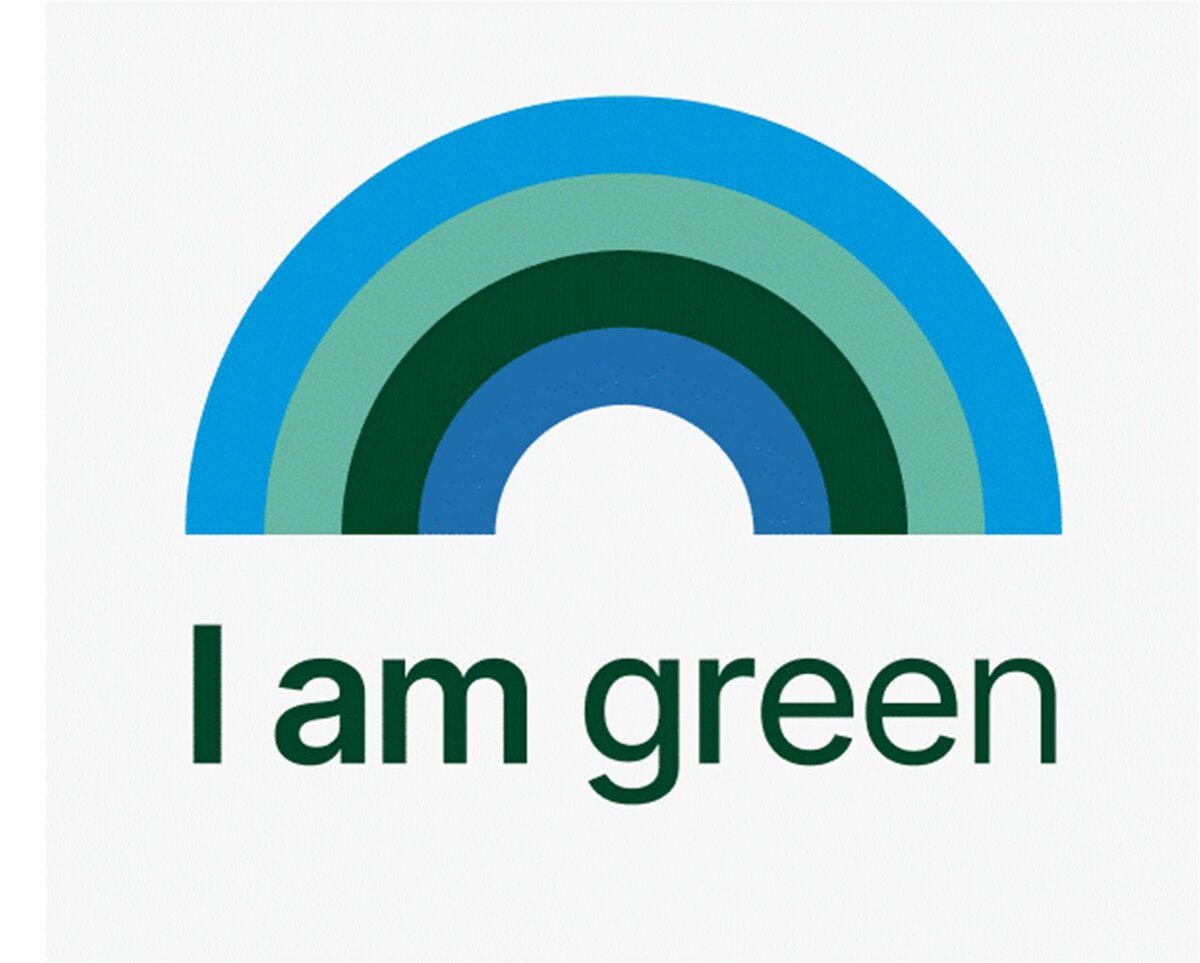Логотип программы I AM GREEN