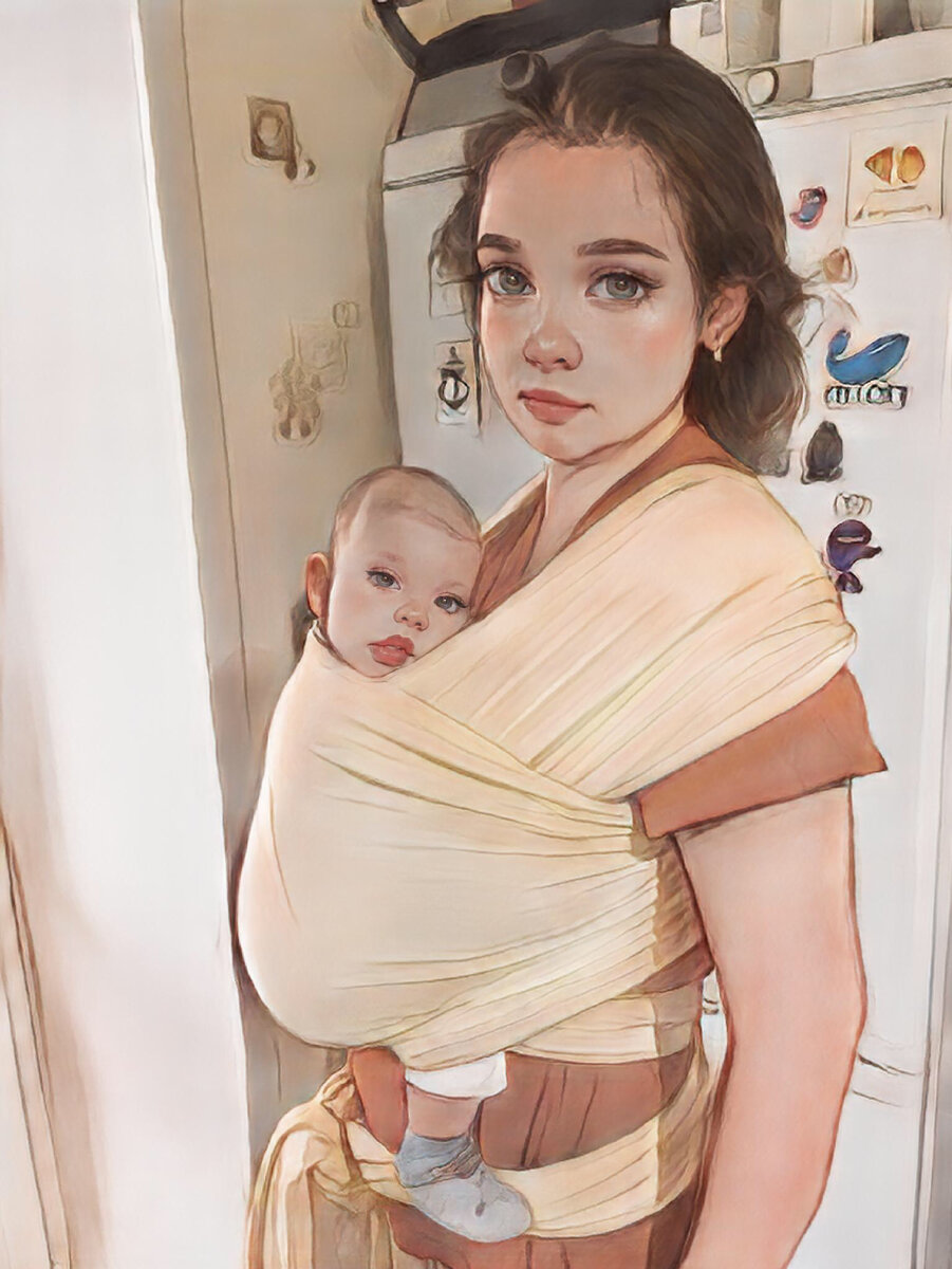 Жизнь с новорождённым: ожидания VS реальность | Кудрявая Кукуруза | Дзен