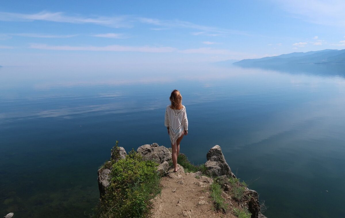 Летний Байкал люди фотографировать