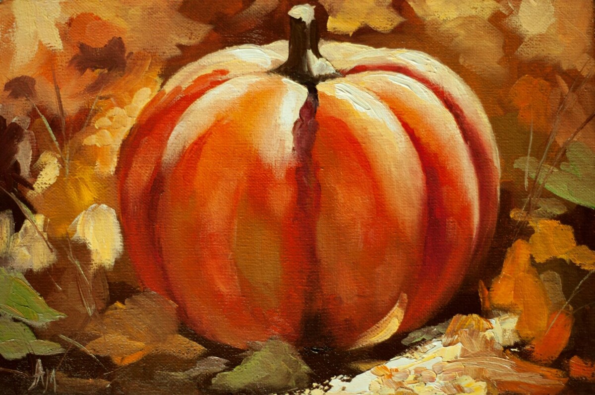 (Фото автора). Такую красавицу мы рисовали на занятии художественного кружка.