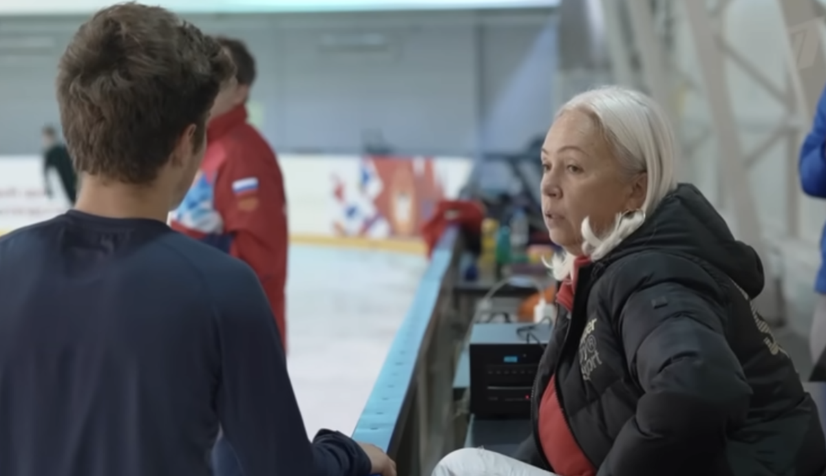 Марк Кондратюк и Светлана Соколовская. Источник фото: официальный сайт Первого канала.