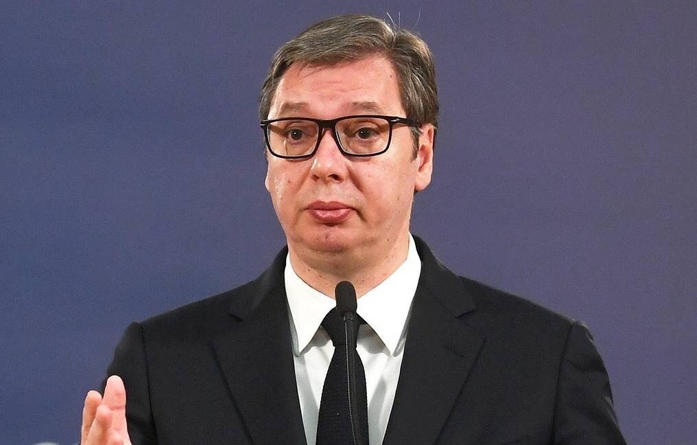    Президент Сербии Александар Вучич  EPA-EFE/DIMITRIJE GOLL/SERBIAN PRESIDENCY