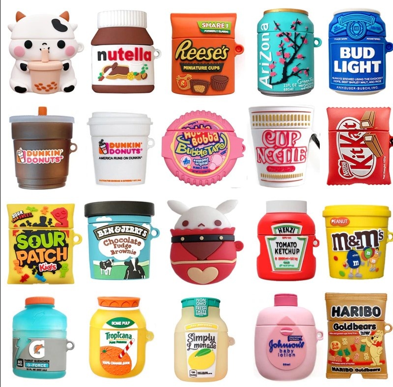 Прикольные чехлы для наушников из Китая