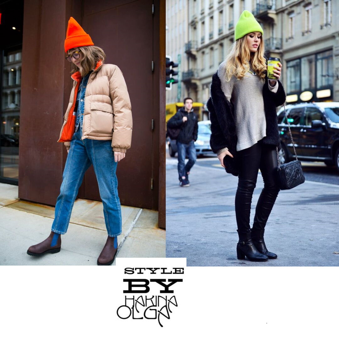 Оранжевый в гардеробе