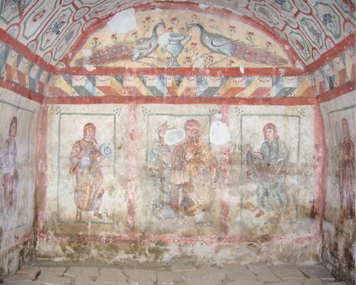 Римская гробница с росписями середины IV в., г. Силистра
