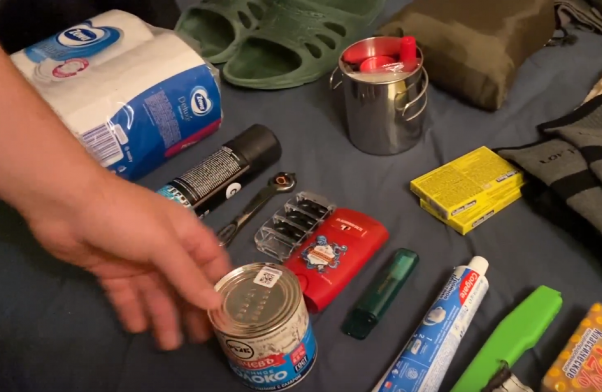    Мобилизованный из Новосибирска снял видео про сбор «тревожного рюкзака»