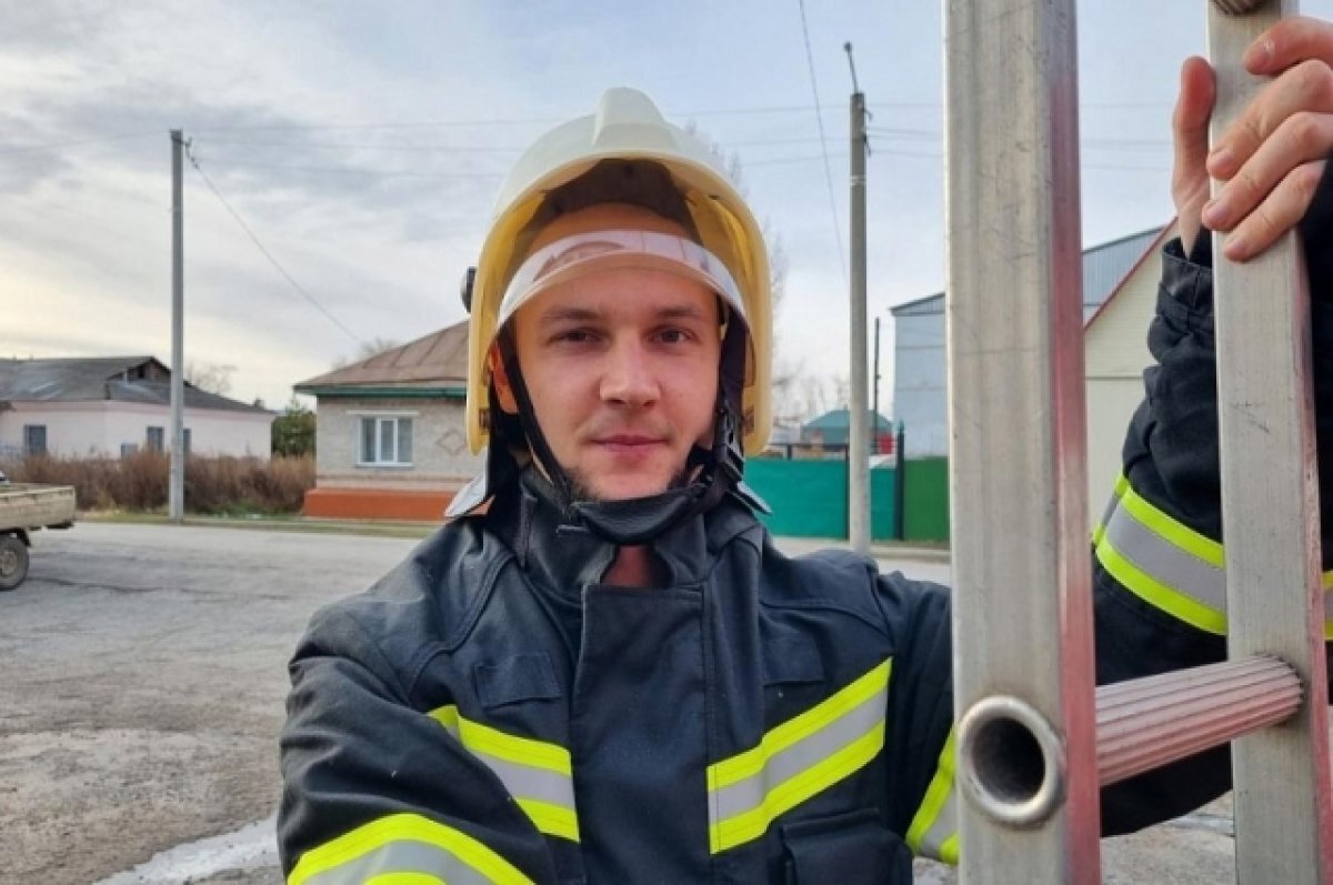    Лучший добровольный пожарный живет в Новосибирской области