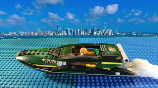 Lego 76006. Iron Man Extremis Sea Port Battle. Speed build. LEGO 2013.MARVEL. Super Heroes. Stop motion. Iron Man 3