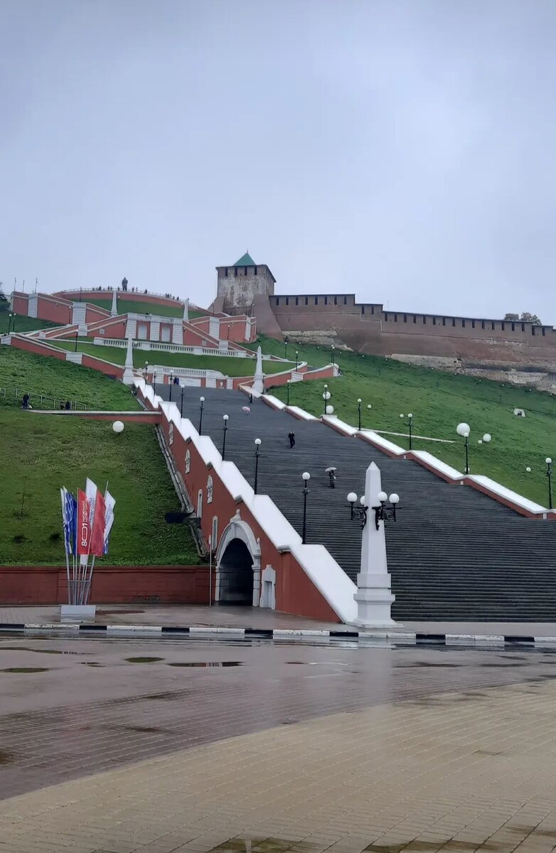 Чкаловская лестница в Нижнем Новгороде