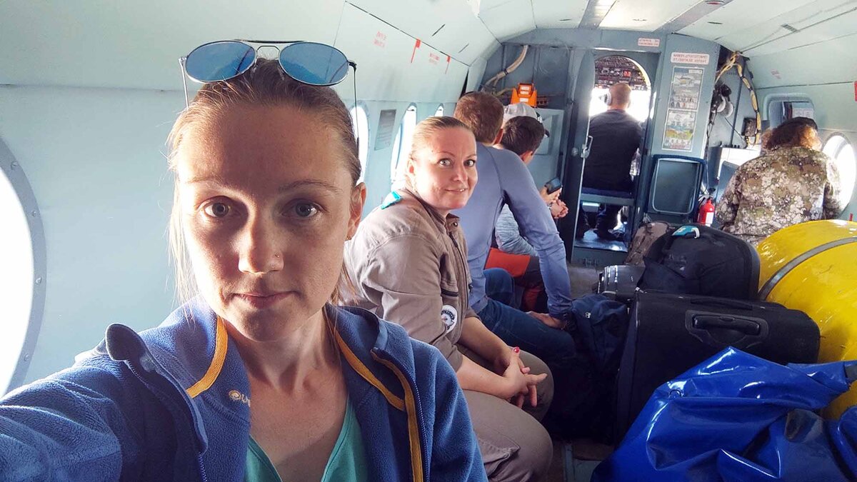 Летим на плато Маньпупунёр.