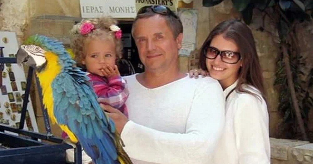 Андрей Соколов с бывшей женой и дочерью, соцсети