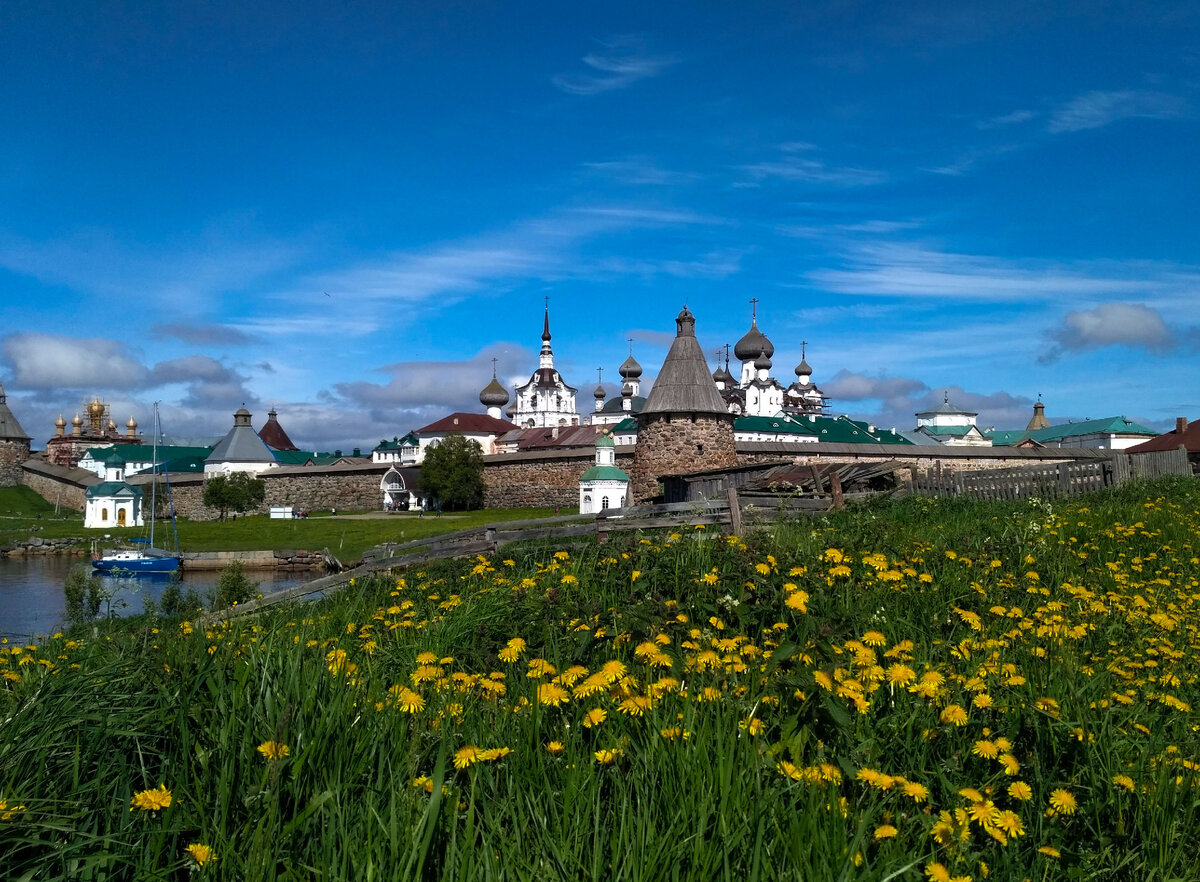 Соловецкий монастырь вид сверху Андреевский скит