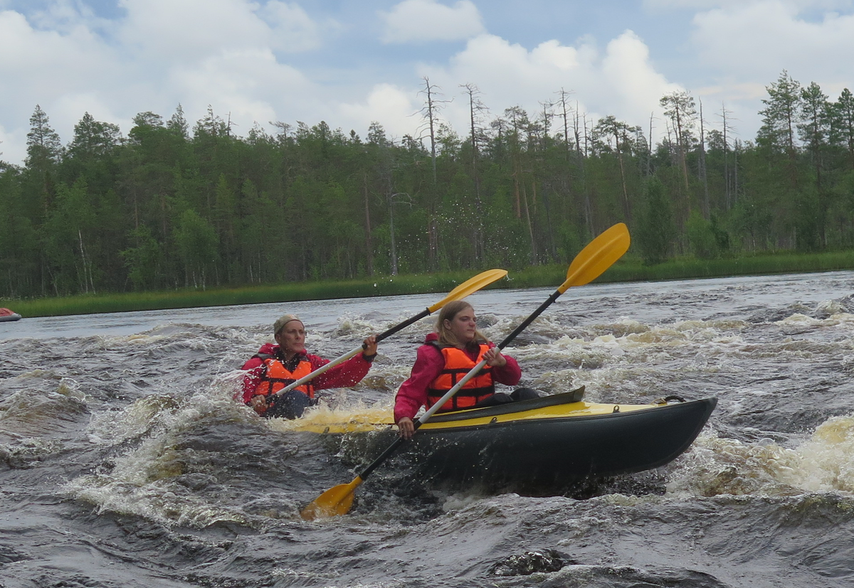 Каркасно-надувная байдарка