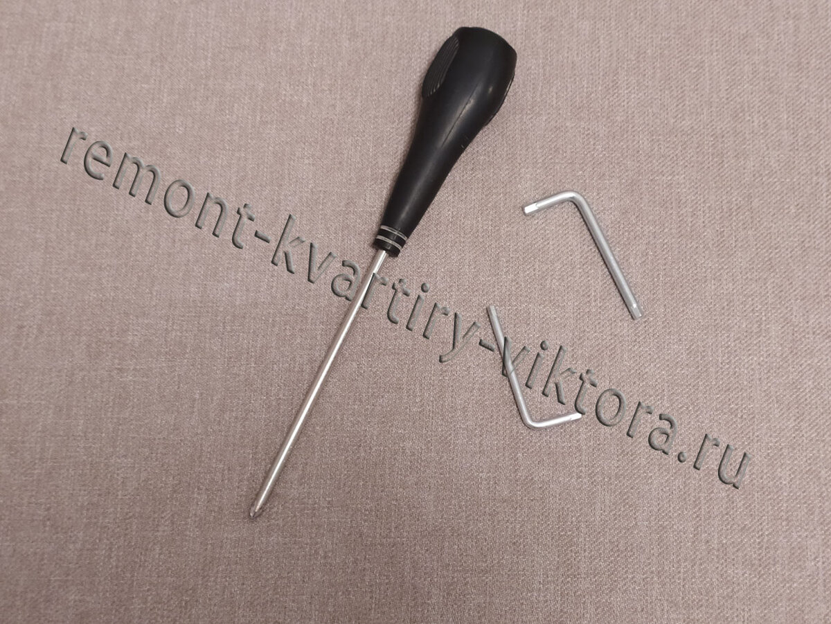 Инструменты для сборки 3 - х местного диван-кровати БРИССУНД (BRISSUND).