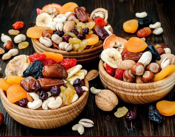Топ-5 самых полезных сухофруктов