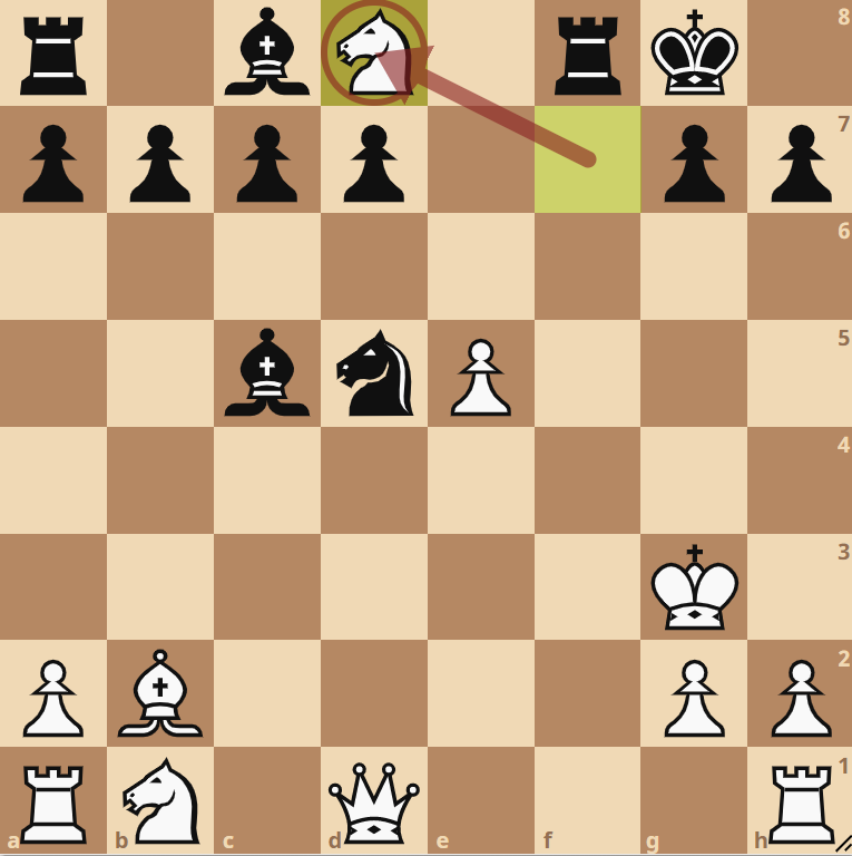 ход черных. Как бы Вы сыграли?